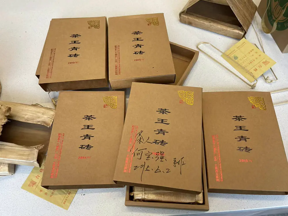 普洱回收今大福普洱茶2015年生茶熟茶